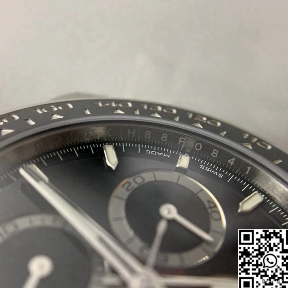4131 Daytona Black Movement Factory Cosmograph Bezel VS Rolex M126500LN-0002 0523